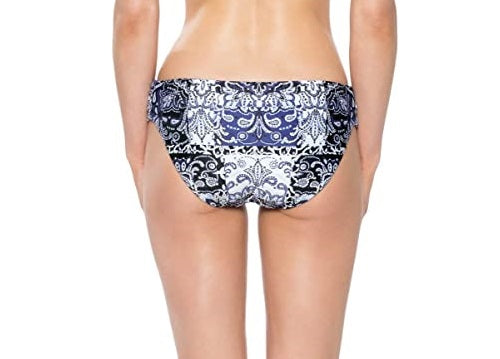 Becca By Rebecca Virtue Blue Americana Reversible Tab Side Hipster Bottom