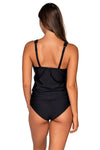 Sunsets Black Elsie Tankini Top Cup Sizes E to H