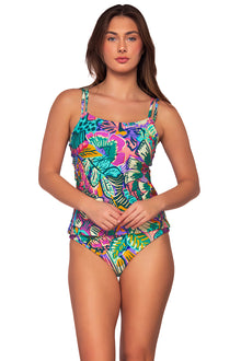  Sunsets Lush Garden Taylor Tankini Top Cup Sizes C to DD