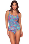 Sunsets Paisley Pop Taylor Tankini Top Cup Sizes E to H