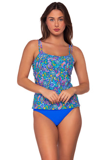  Sunsets Persian Sky Taylor Tankini Top Cup Sizes E to H