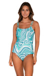 Sunsets Moon Tide Taylor Tankini Top Cup Sizes E to H