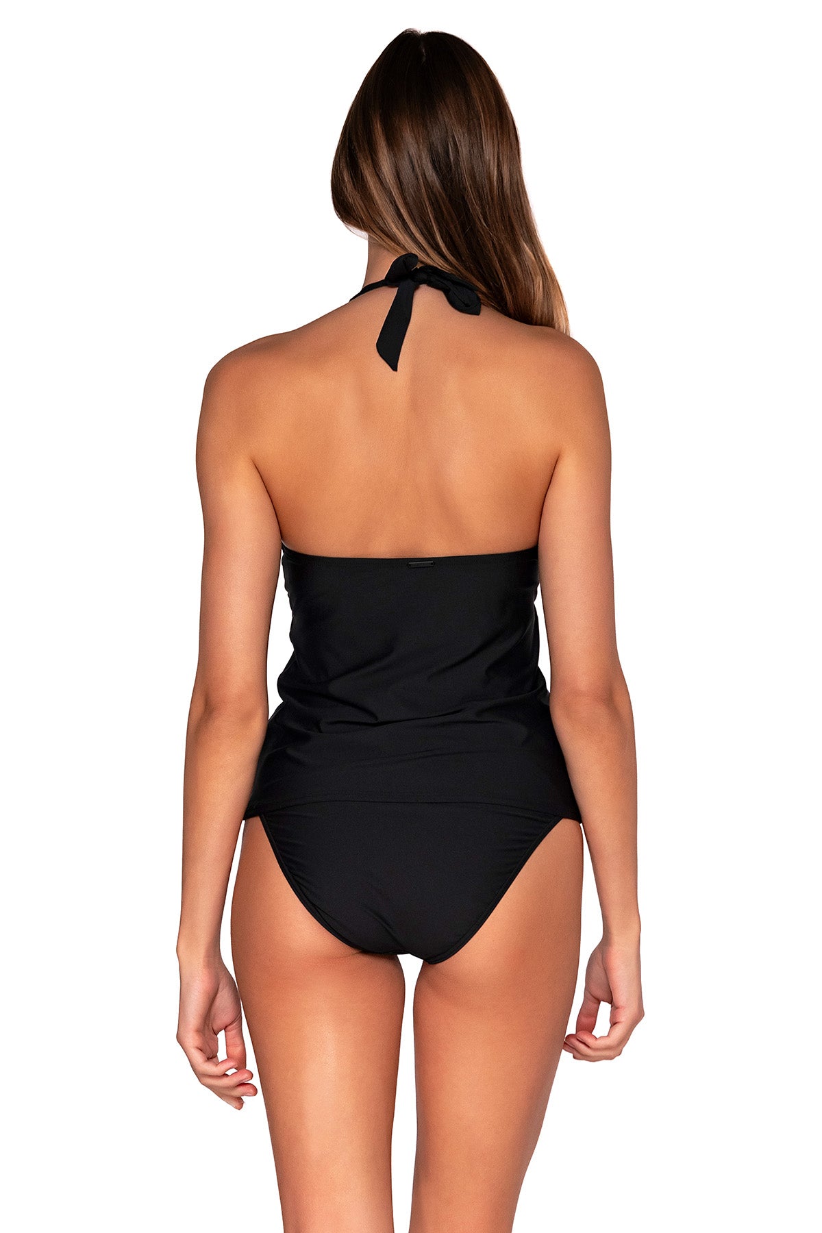 Sunsets Black Heidi Cup Sizes Tankini Top