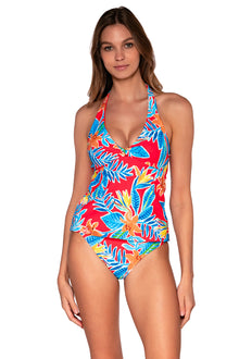  Sunsets Tiger Lily Heidi Cup Sizes Tankini Top