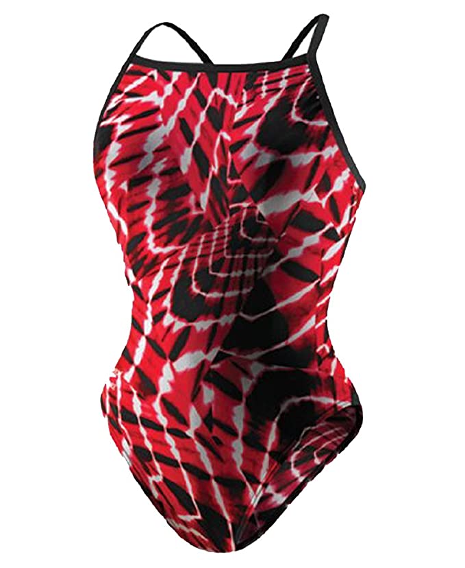 Speedo Women's Endurance Plus Aqua Sites Flyback Red