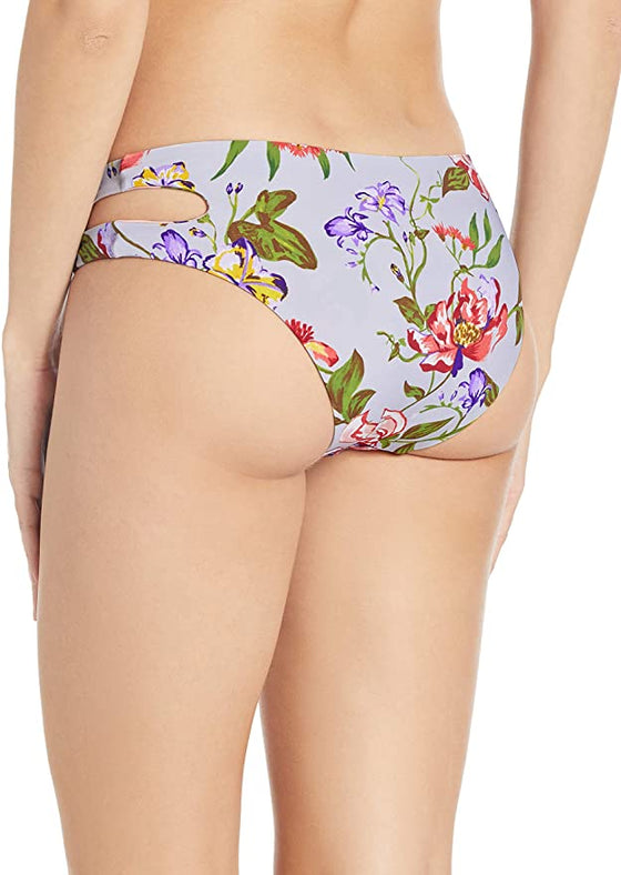 The Bikini Lab Tropical Garden Reversible Hipster Bikini Bottom