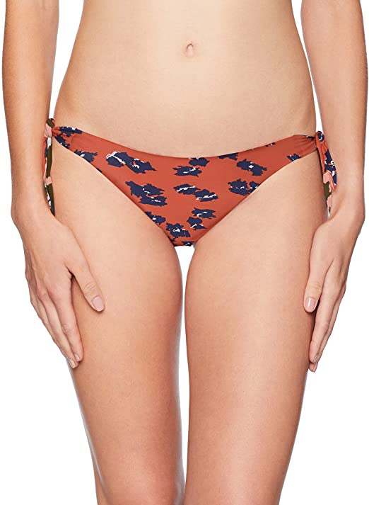 
                      
                        The Bikini Lab Orange Reversible Tide Side Bikini Bottom
                      
                    