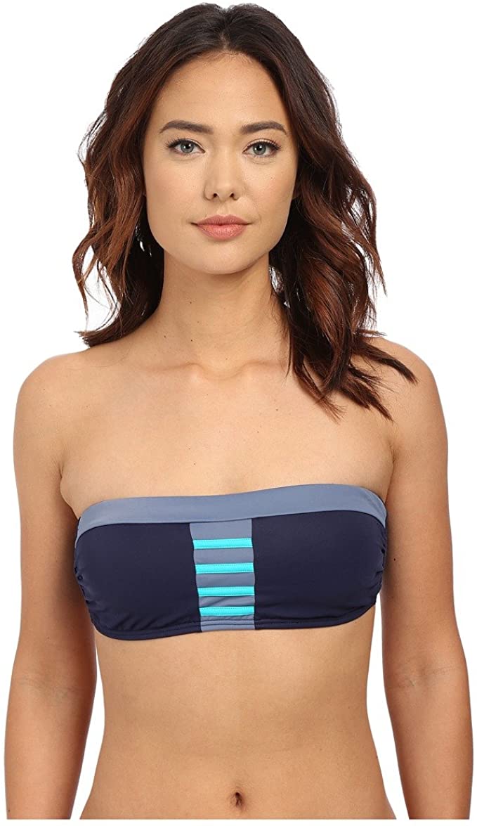 DKNY Women's A Lister Bandeau Bra Currant Top