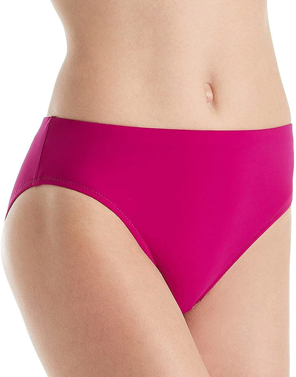 Profile By Gottex Tutti Frutti High Waist Bikini Bottom Cranberry