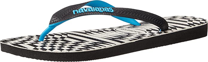 Havaianas Checkered Black Flip Flop