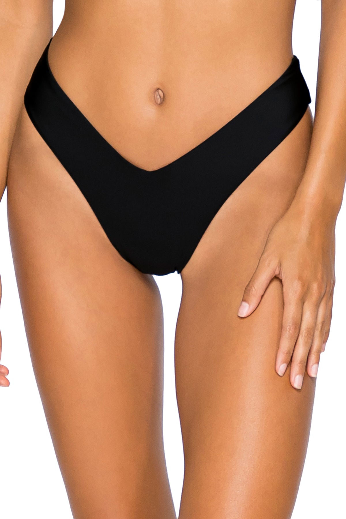 B Swim Black Out Valencia V Bikini Bottom