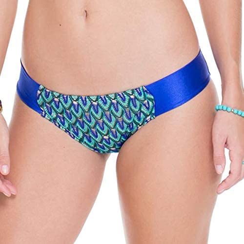 Luli Fama Miami Blue Kiss Full Tab Bikini Bottom