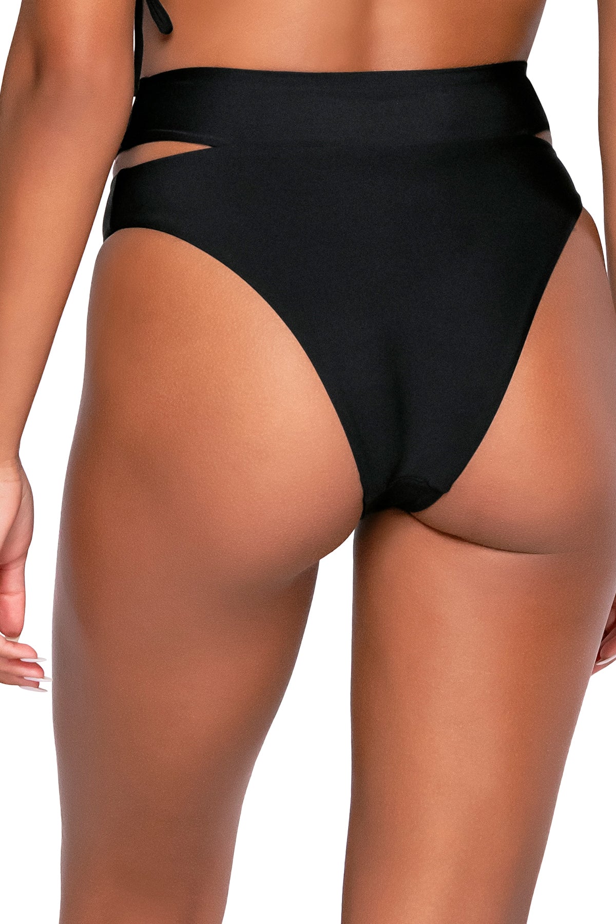 B Swim Black Out Balboa Bikini Bottom