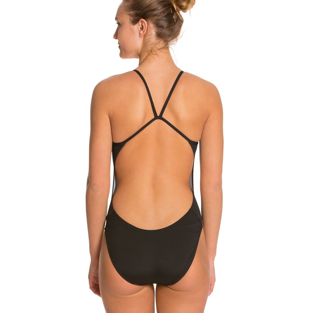 
                      
                        Nike Swim Girls' Racerback Cut-Out Tank One Piece Black
                      
                    