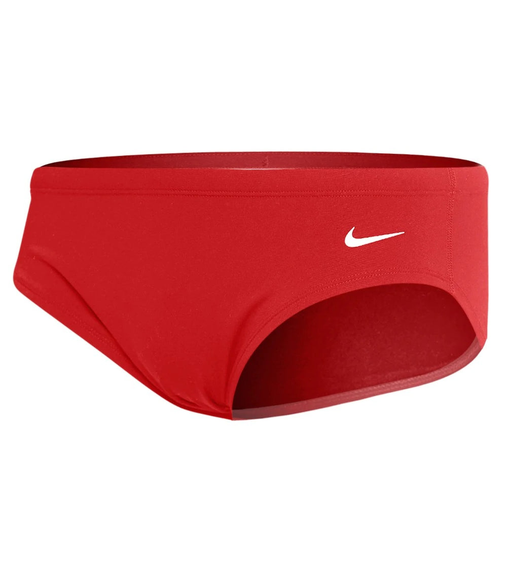 Nike Swim Men's Poly Hydrastrong Solid Briefs University Red