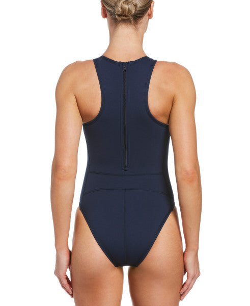 Nike Swim Women's Water Polo One Piece Midnight Navy