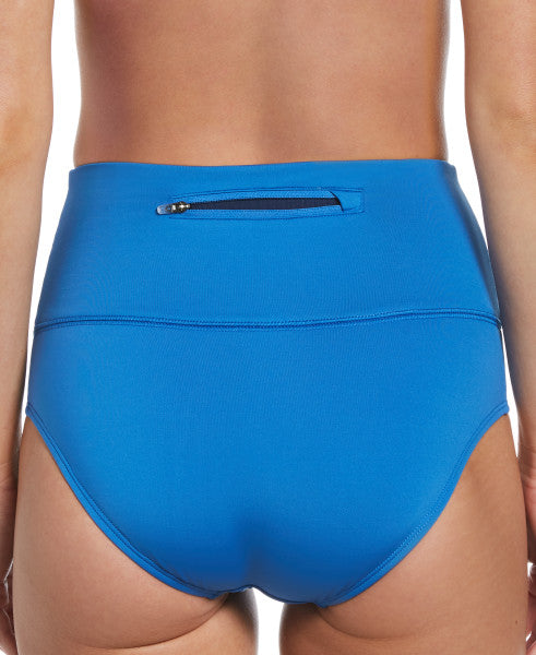
                      
                        Nike Swim Women's Essential High Waist Bikini Bottom Pacific Blue
                      
                    