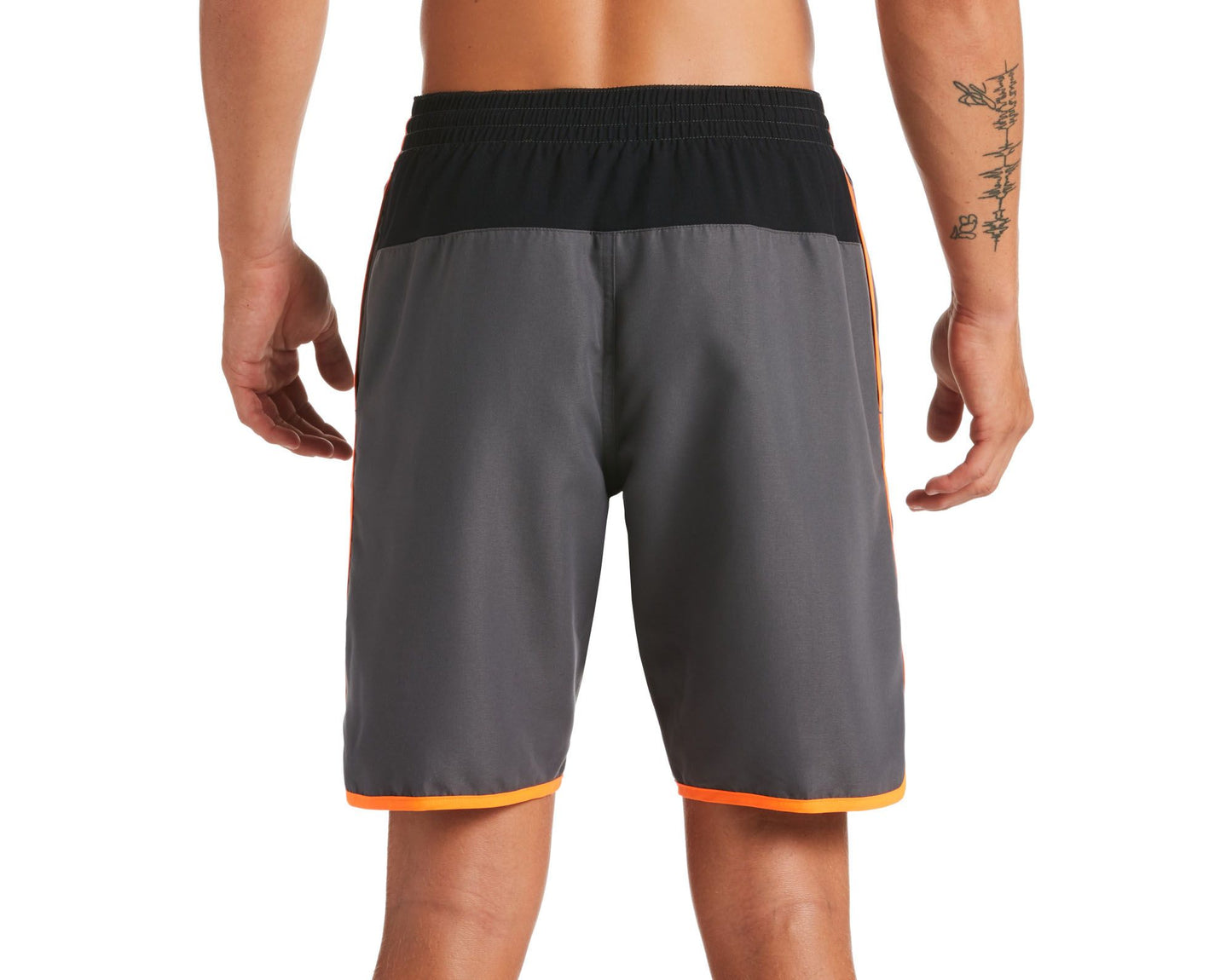 Nike Swim Men's Diverge Volley Swim Trunks Total Orange