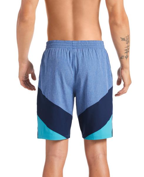 Nike Swim Men's Logo Tape Vortex 9'' Volley Board Shorts Game Royal