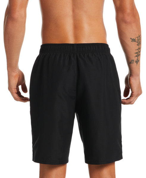 Nike Swim Men's Standard Lap 9" Volley Shorts Solid Black