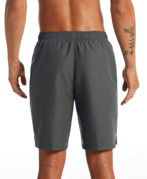 Nike Swim Men's Standard Lap 9" Volley Shorts Solid Iron Grey