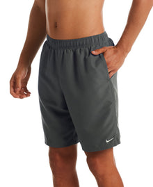  Nike Swim Men's Standard Lap 9" Volley Shorts Iron Grey