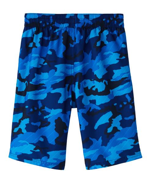 Nike Swim Boys' Camo Lap 8-inch Volley Board Shorts Obsidian