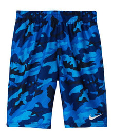  Nike Swim Boys' Camo Lap 8-inch Volley Board Shorts Obsidian