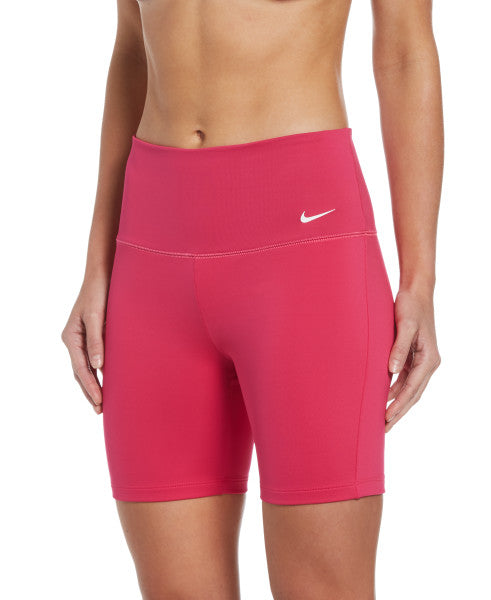 Nike Swim Women's Essential 6" Kick Shorts Pink Prime
