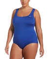 Nike Swim Women's Plus Size Essential U-Back One Piece Hyper Royal