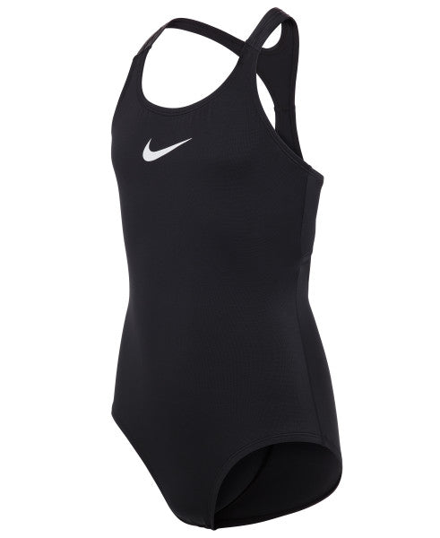 Nike Swim Girls' Essential Racerback One Piece Black