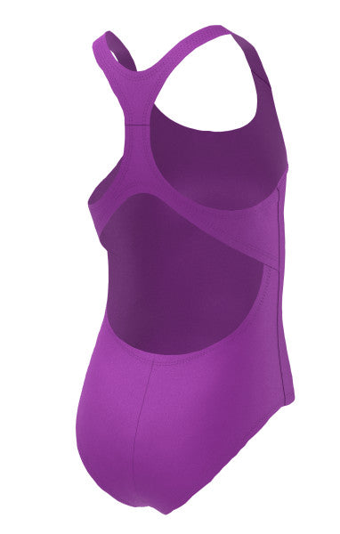 Nike Swim Girls' Essential Racerback One Piece Laser Purple