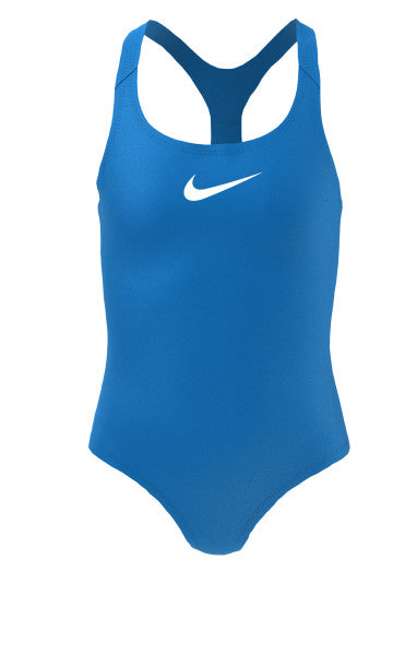 Nike Swim Girls' Essential Racerback One Piece Photo Blue