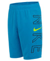 Nike Swim Boys' Logo Breaker 8" Volley Swim Shorts Laser Blue