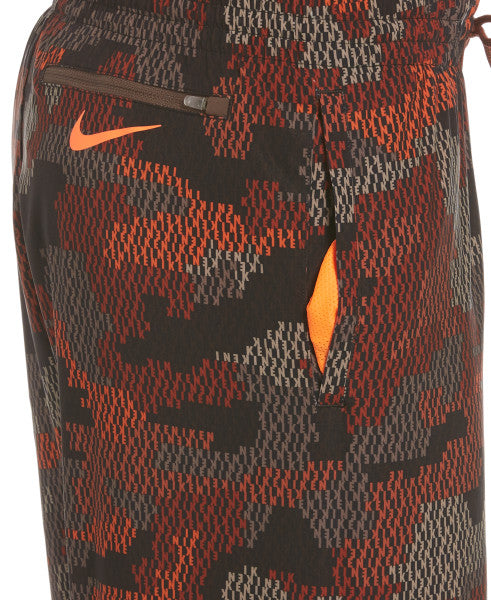 Nike Swim Men's Mantra Camo 7" Volley Trunks Total Orange