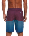 Nike Swim Men's Horizon Stripe 9" Volley Shorts Lagoon Pulse