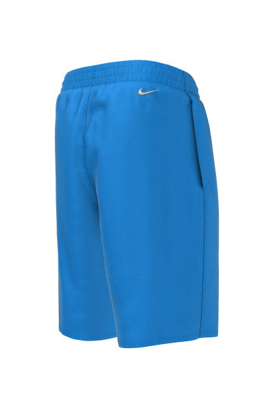 Nike Swim Boys' Split Logo Lap 8" Volley Shorts Photo Blue