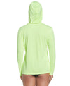 Nike Swim Women's Essential Long Sleeve Hooded Hydroguard Volt Glow