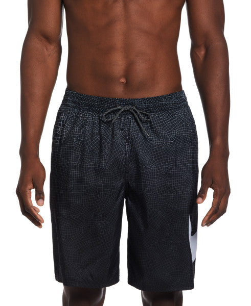 
                      
                        Nike Swim Men's Grid Swoosh Breaker 9 Inch Volley Shorts Black
                      
                    