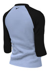 Nike Swim Girls' Logo Short Sleeve Hydroguard Cobalt Bliss
