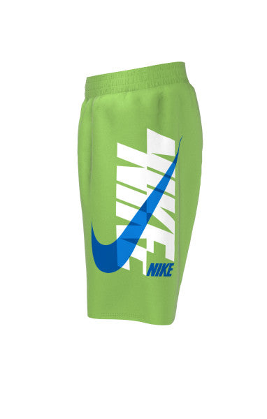 Nike Swim Boys' Shift Breaker 7" Volley Shorts Green Strike