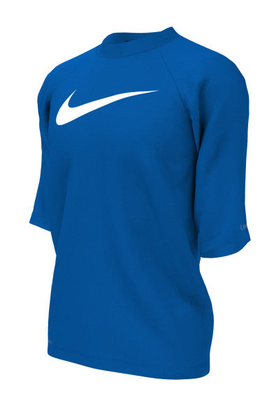 
                      
                        Nike Swim Boys' Solid Short-Sleeve Hydroguard Swim Shirt Game Royal
                      
                    