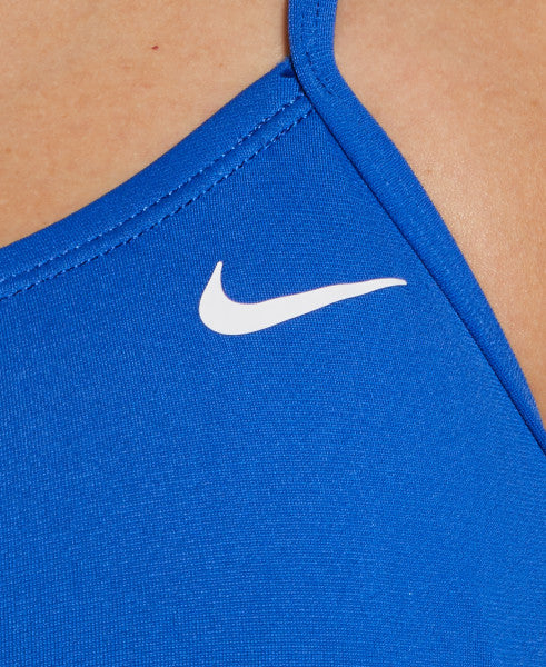 
                      
                        Nike Swim Women's Poly Solid Cut-Out One Piece Game Royal
                      
                    