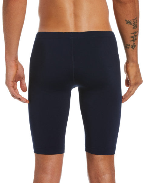 Nike Swim Men's Poly Solid Hydrastrong Jammers Midnight Navy