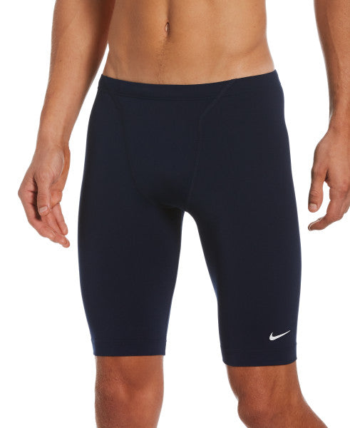 Nike Swim Men's Poly Solid Hydrastrong Jammers Midnight Navy