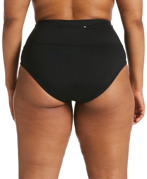 
                      
                        Nike Swim Women's Plus Size Essential High Waist Banded Bottom Black
                      
                    