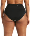 Nike Swim Women's Plus Size Essential High Waist Banded Bottom Black