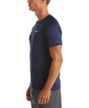 Nike Swim Men's Short Sleeve Hydroguard Swim Shirt Midnight Navy