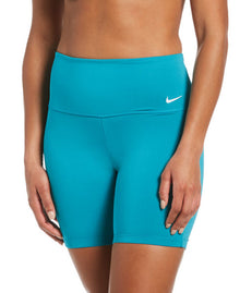  Nike Swim Women's Essential 6" Kick Shorts Aquamarine