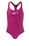 Nike Swim Girls' Essential Racerback One Piece Pink Prime